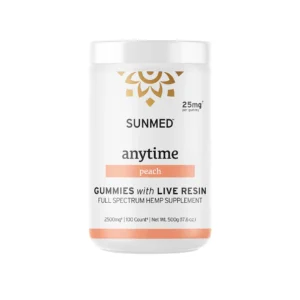 SUNMED | Full Spectrum Anytime Gummies - Peach