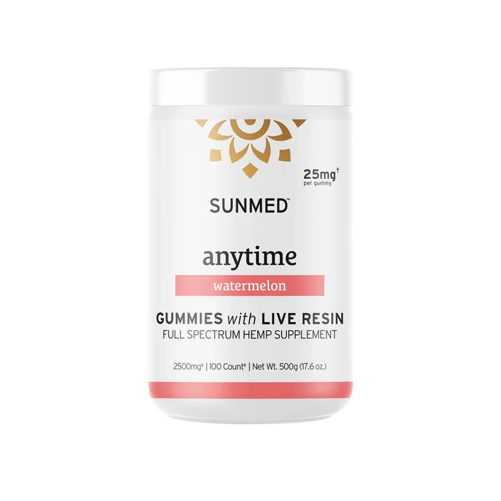 SUNMED | Full Spectrum Anytime Gummies - Watermelon