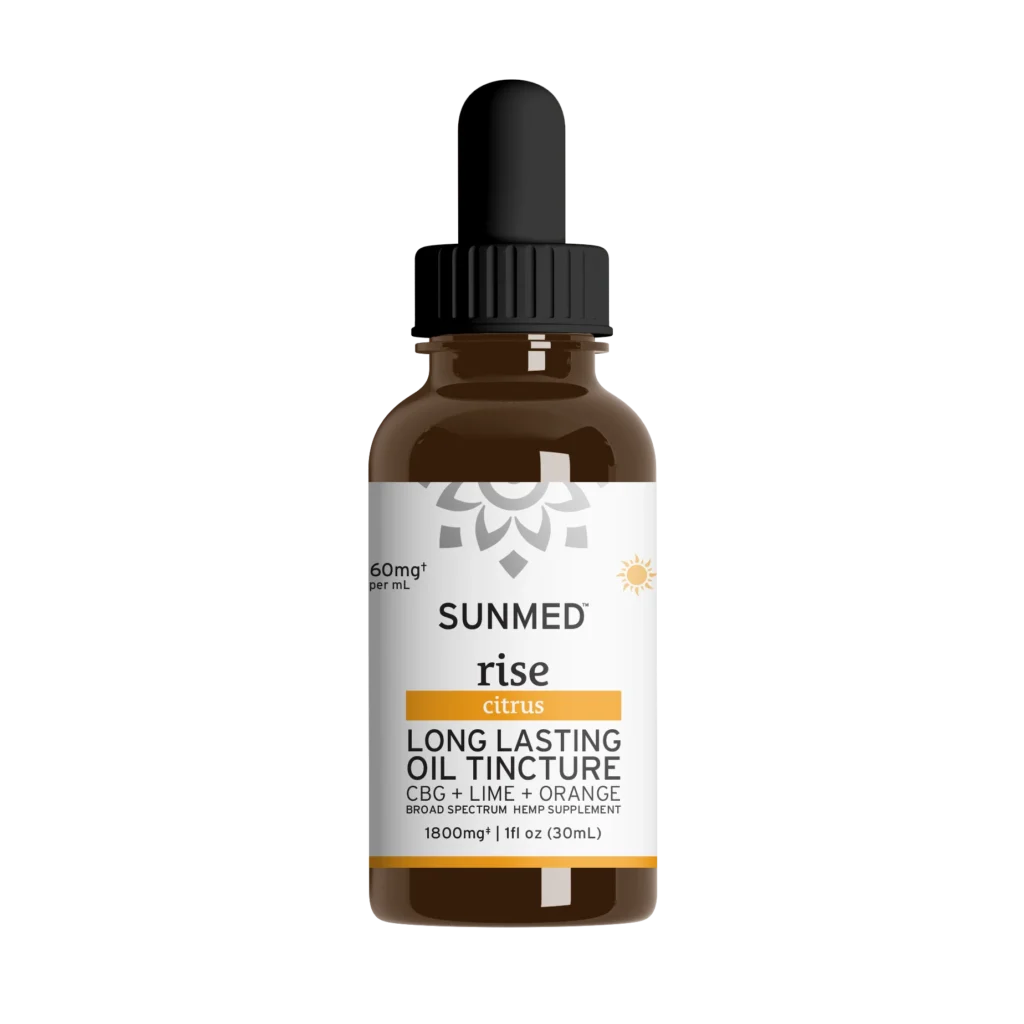 SUNMED | Rise Broad Spectrum CBG Oil Tincture