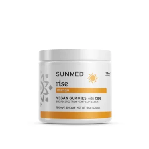 SUNMED | Broad Spectrum Rise CBG Gummies