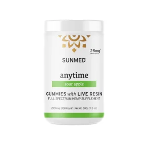 SUNMED | Full Spectrum Anytime Gummies - Sour Apple