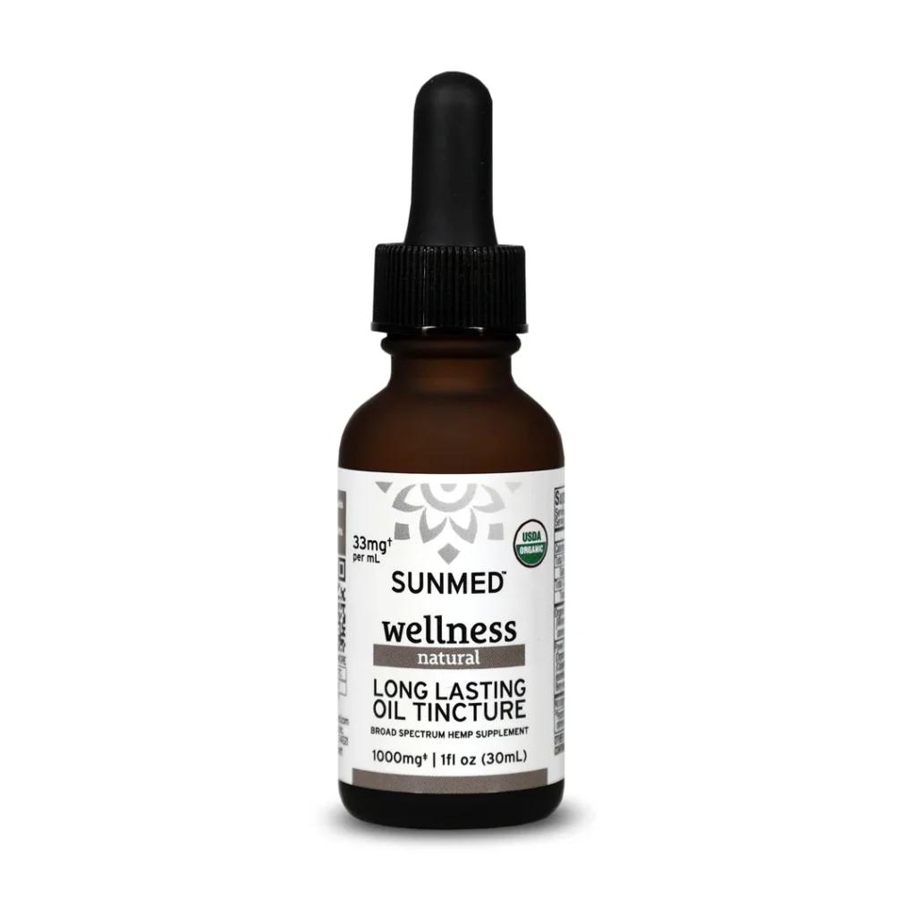 SUNMED | Broad Spectrum Wellness Long Lasting Oil Tincture 2000mg