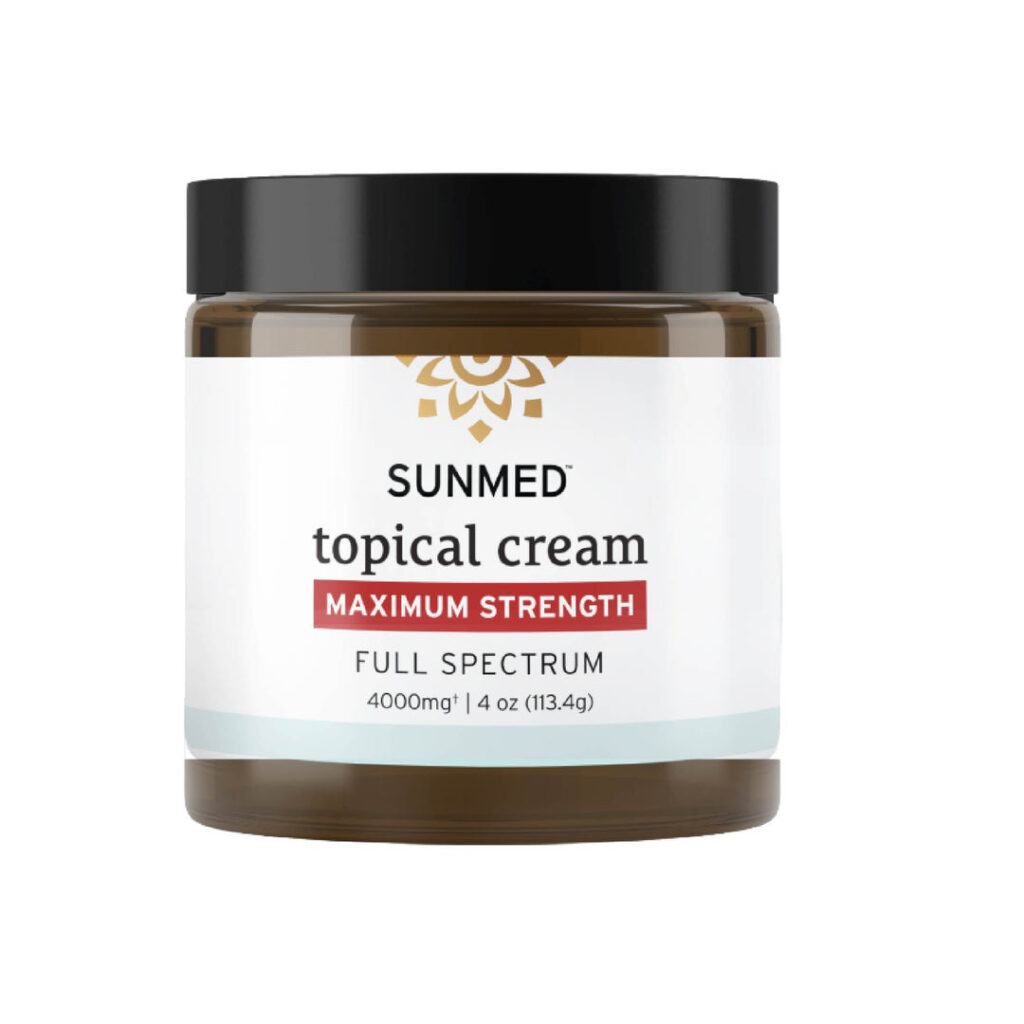 SUNMED | Full Spectrum 4000mg Topical Cream (Maximum Strength)